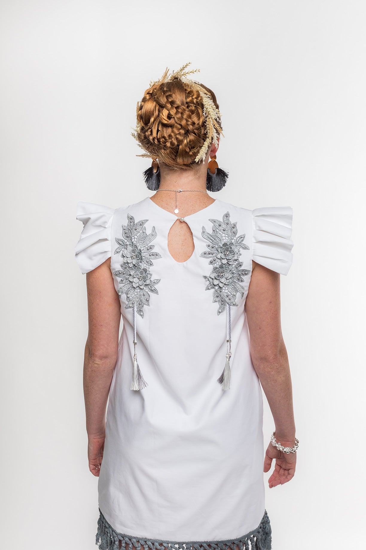 The Exquisite Tunic Tassel Dress Flourishing