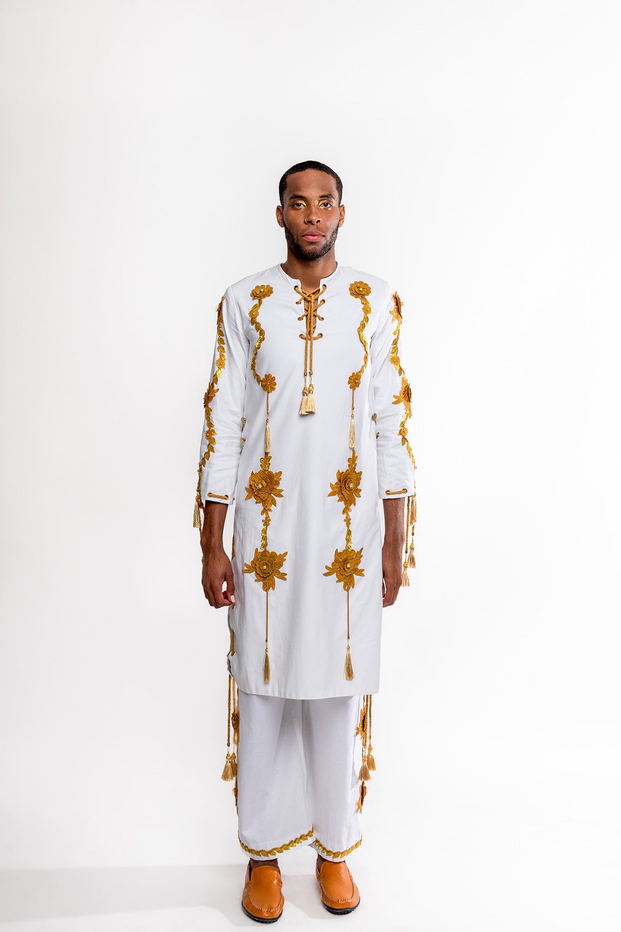 The Divine Tunic and Pants blossom